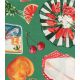 Tissu satin viscose - Picnic Green