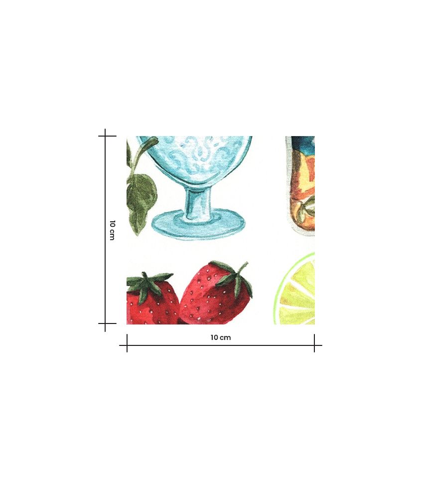 Tissu satin viscose - Picnic Crème Tissu satin viscose - Picnic Crème