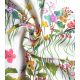 Tissu satin viscose - Jardin champêtre