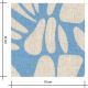 Tissu Lin viscose Chrysalide - Ciel