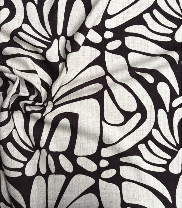 Tissu Lin viscose Chrysalide - Réglisse