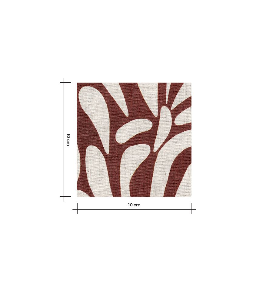 Tissu Lin viscose Chrysalide - Café Tissu Lin viscose Chrysalide - Café