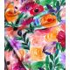 Tissu viscose - Printemps fleuri