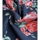 Tissu viscose - Rose de Minuit