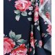 Tissu viscose - Rose de Minuit