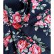 Tissu viscose - Rose de Minuit