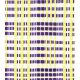 Coton indien - Square purple