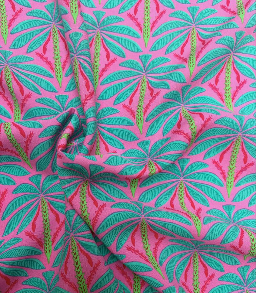 Tissu viscose - Palmito