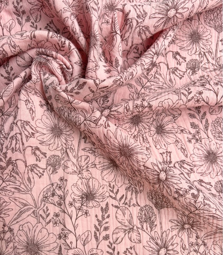 Double gaze - Floraison rose