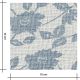 Double gaze jacquard - Hélianthe denim