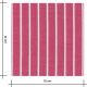 Tissu rayure chemise - Rouge