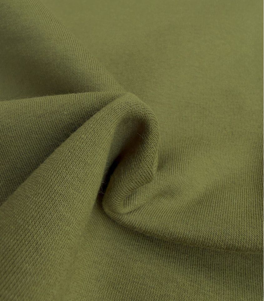 Tissu Sweat - Olive