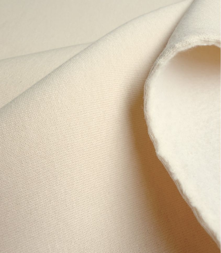 Tissu Sweat - Crème Tissu Sweat - Crème