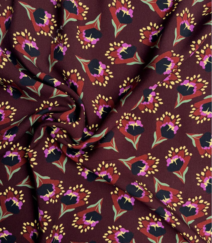Tissu viscose - Clover