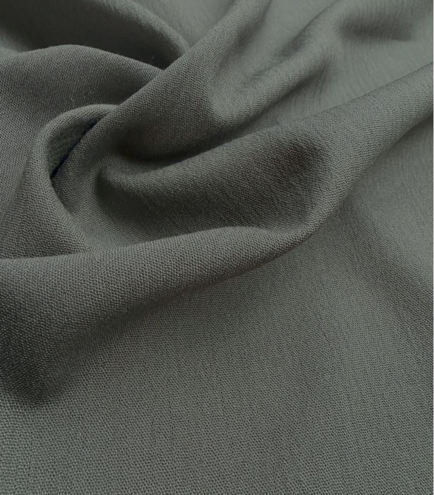 Tissu viscose crinckle - Urban Moss