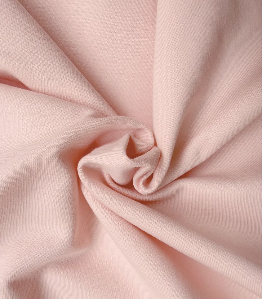 Tissu French terry brushed - Blush Tissu French terry brushed - Blush