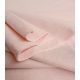 Tissu French terry brushed - Blush