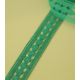 Ruban dentelle 35mm - Grass green