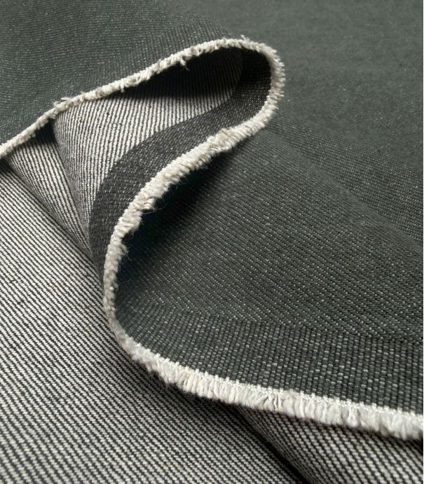 Tissu Denim Heavy - Steel