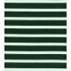 Tissu jersey marinière - Aqua Sapin