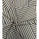 Tissu popeline de coton – Patch Stripes Ardoise Cream