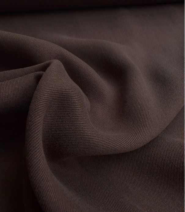 Tissu smooth drape twill - Mocha