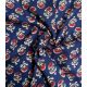 Coton blockprint - Darshana navy