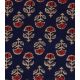 Coton blockprint - Darshana navy