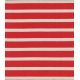 Tissu jersey marinière - Grenadine Vanille