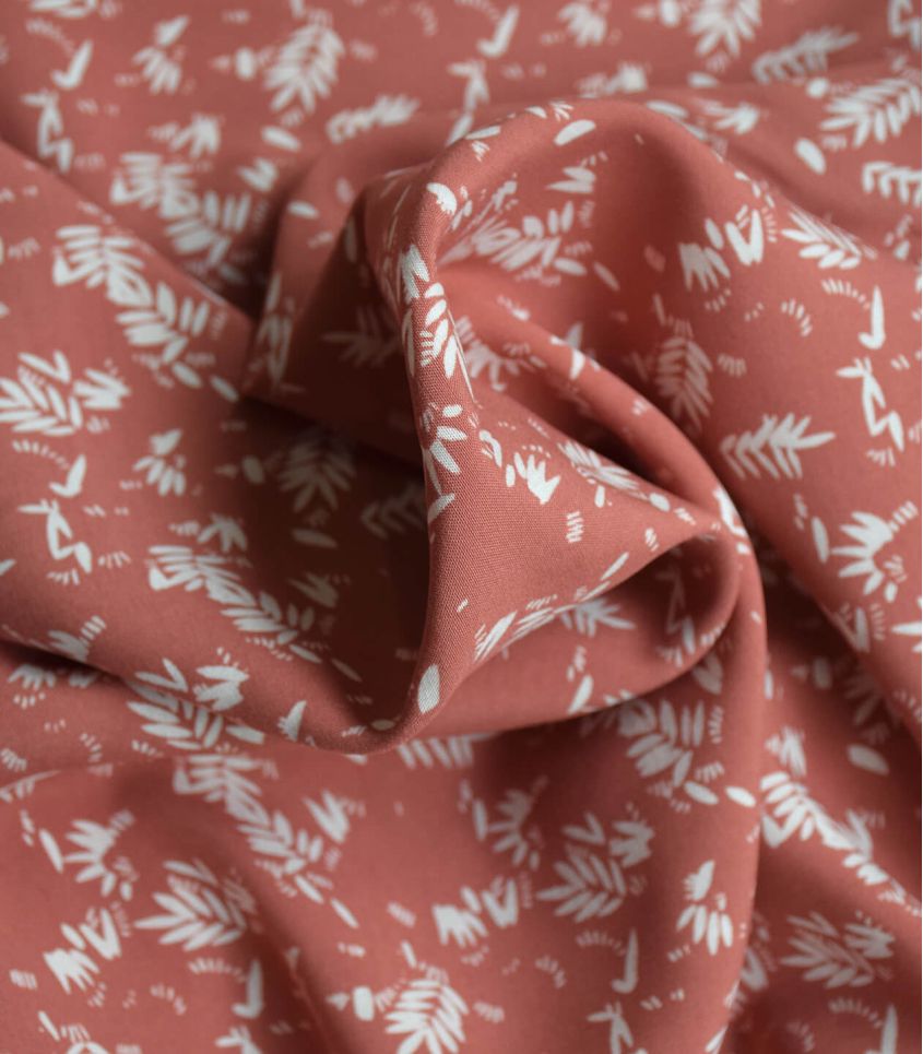 Coupon viscose - Rizière Eglantine