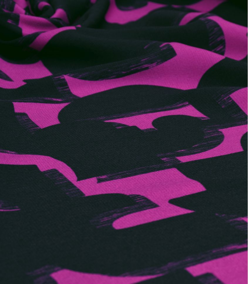 Coupon Crêpe Géo - Purple