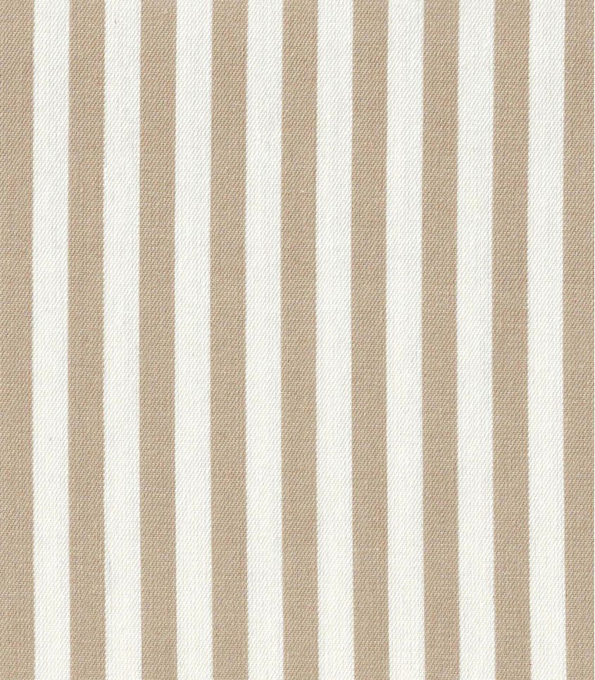 Tissu jean rayé- Beige Tissu jean rayé- Beige