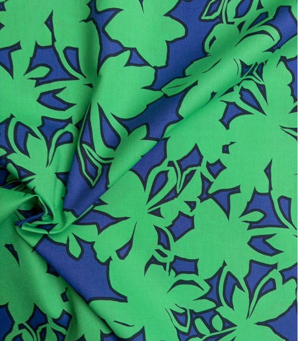 Tissu popeline - Canopé green