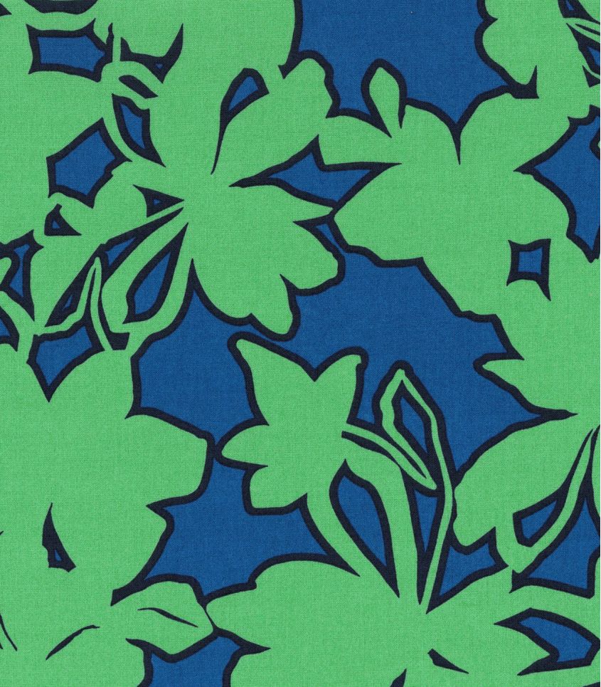 Tissu popeline - Canopé green Tissu popeline - Canopé green