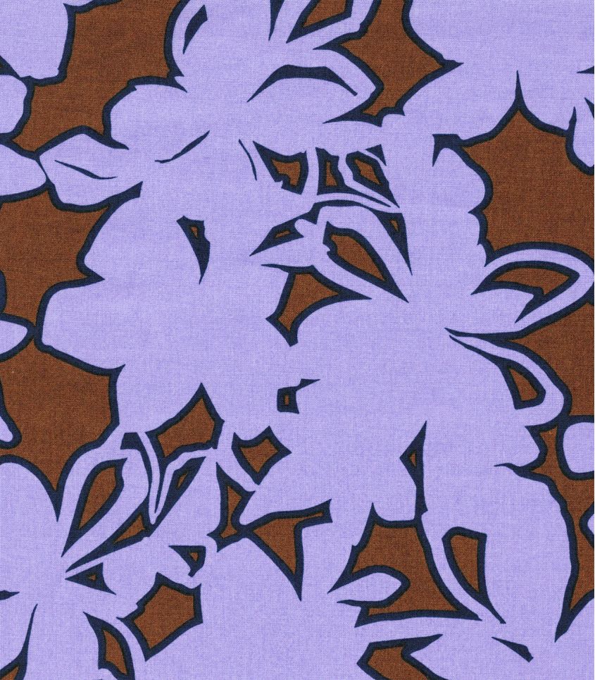 Tissu popeline - Canopé brown Tissu popeline - Canopé brown