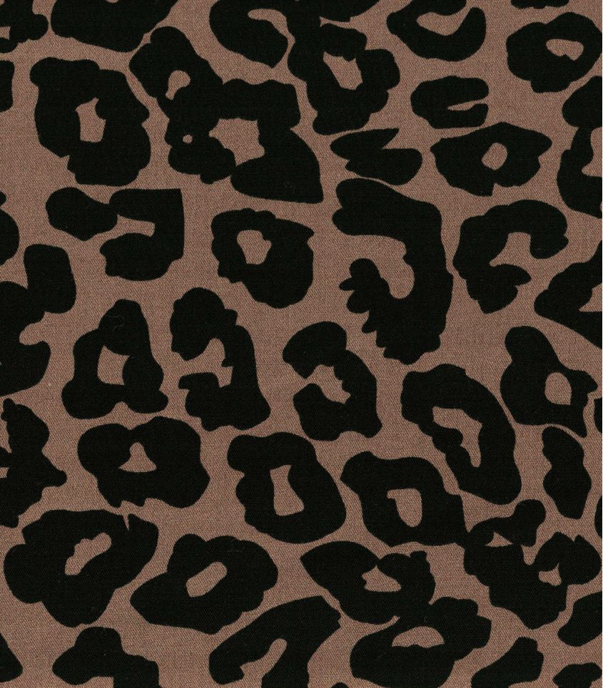 Tissu Twill de viscose - Léo Café Tissu Twill de viscose - Léo Café