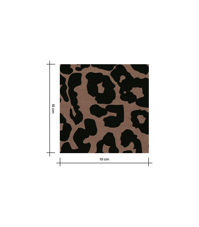 Tissu Twill de viscose - Léo Café Tissu Twill de viscose - Léo Café
