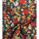 Tissu crêpe viscose - Cosmos tangerine