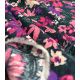 Tissu crêpe viscose - Cosmos purple