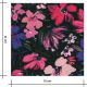 Tissu crêpe viscose - Cosmos purple