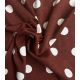 Jersey viscose Pois Rétro – Toffee