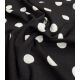 Jersey viscose Pois Rétro – Noir