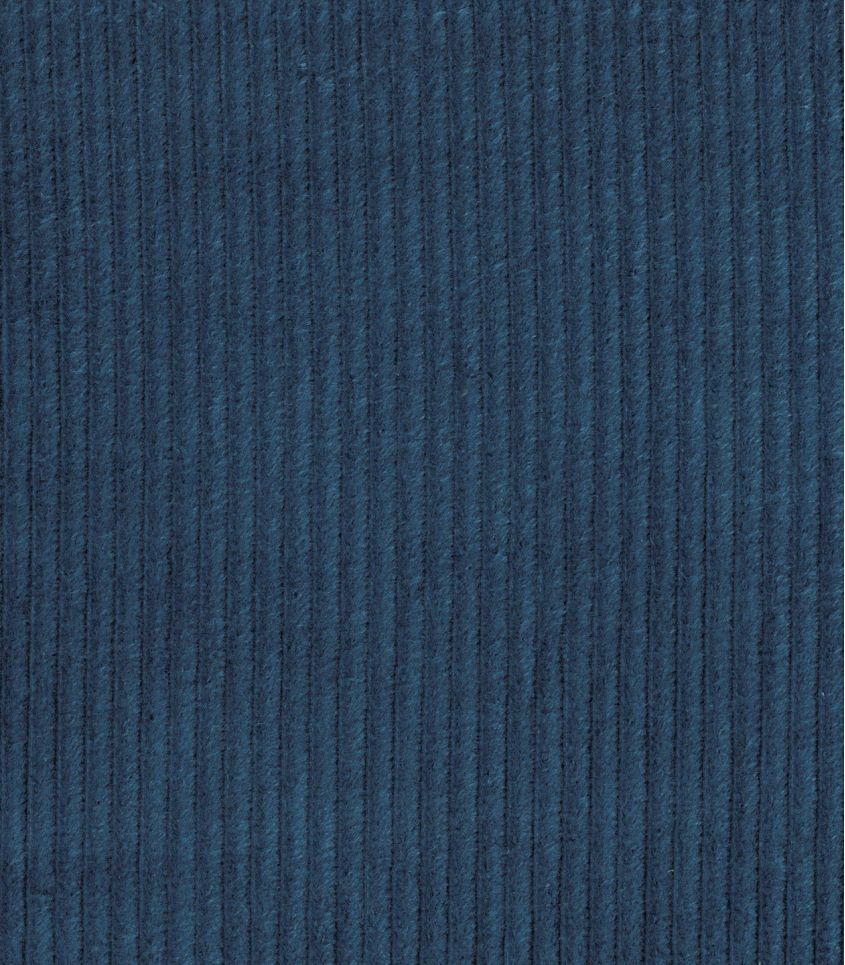 Tissu velours grosses côtes - Cobalt Tissu velours grosses côtes - Cobalt