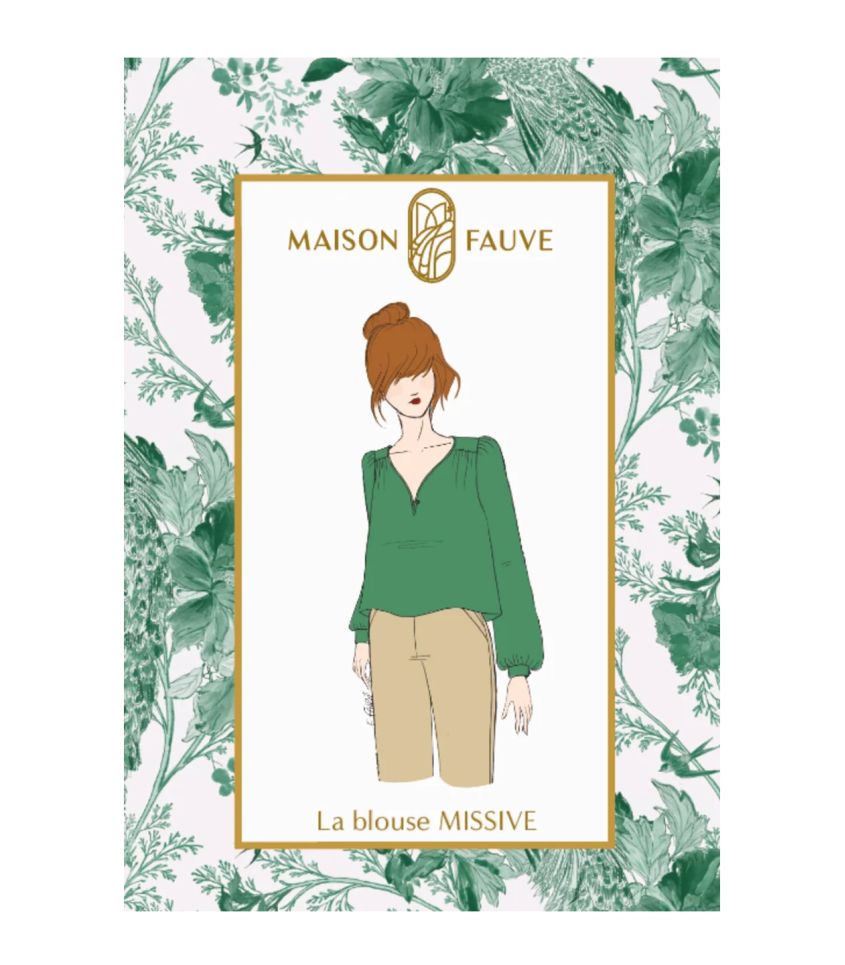 Maison Fauve - Patron Blouse Missive Maison Fauve - Patron Blouse Missive