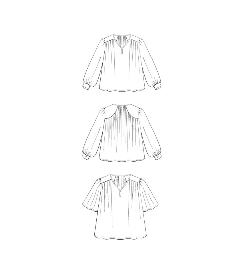 Maison Fauve - Patron Blouse Missive Maison Fauve - Patron Blouse Missive