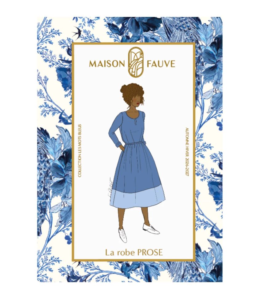 Maison Fauve - Patron Robe Prose Maison Fauve - Patron Robe Prose