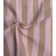 Tissu coton lavé - Rayures Rose Thé