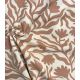 Tissu French terry - Fleurs Sauvages Moka