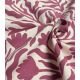 Tissu French terry - Fleurs Sauvages Vieux rose