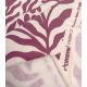 Tissu French terry - Fleurs Sauvages Vieux rose